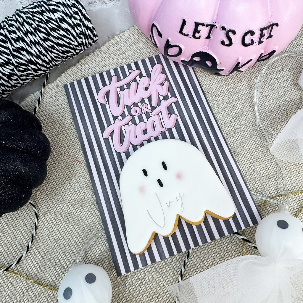 Trick or Treat Ghost Pink