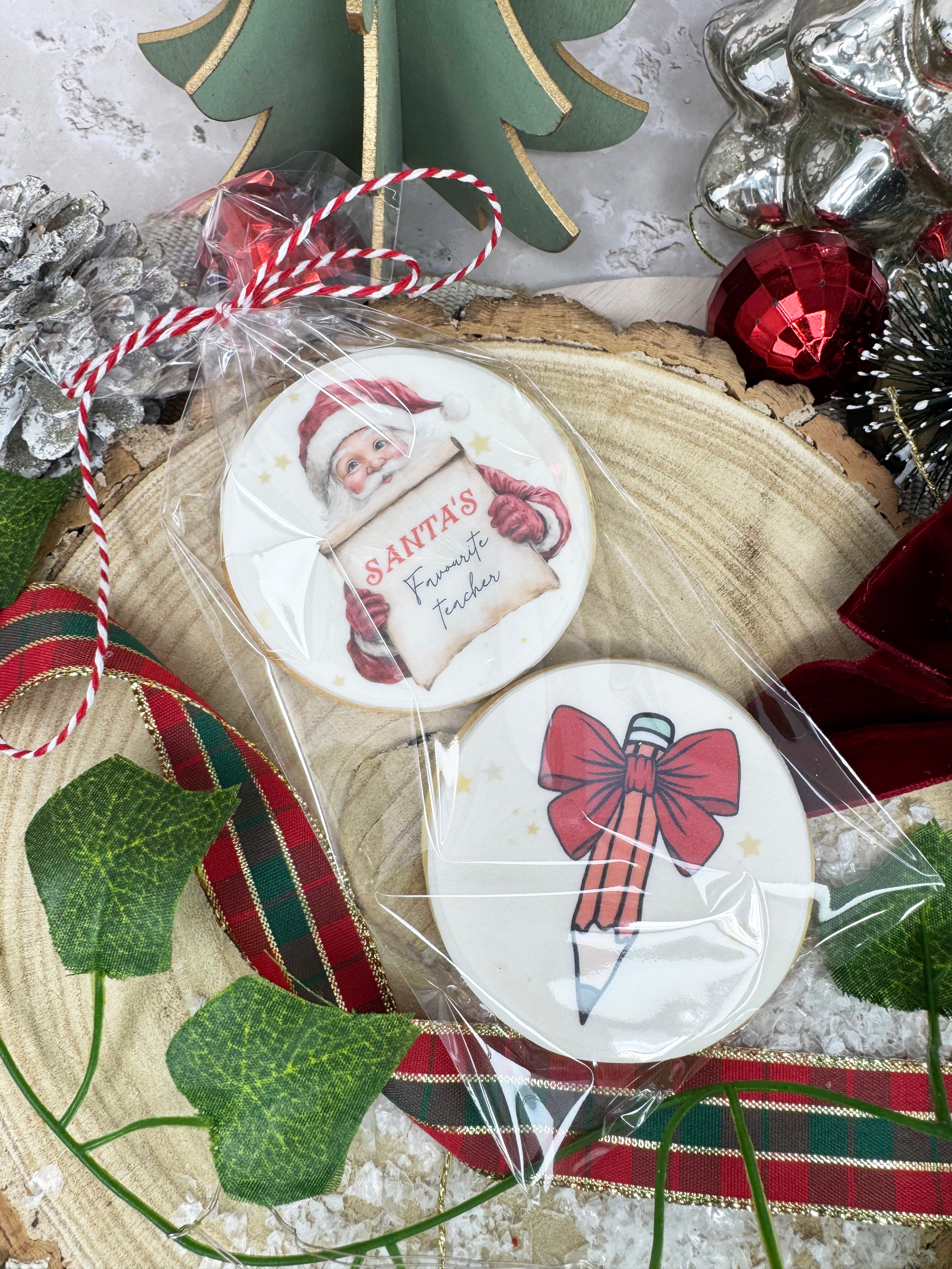 Santa's Favourite Teacher Bow