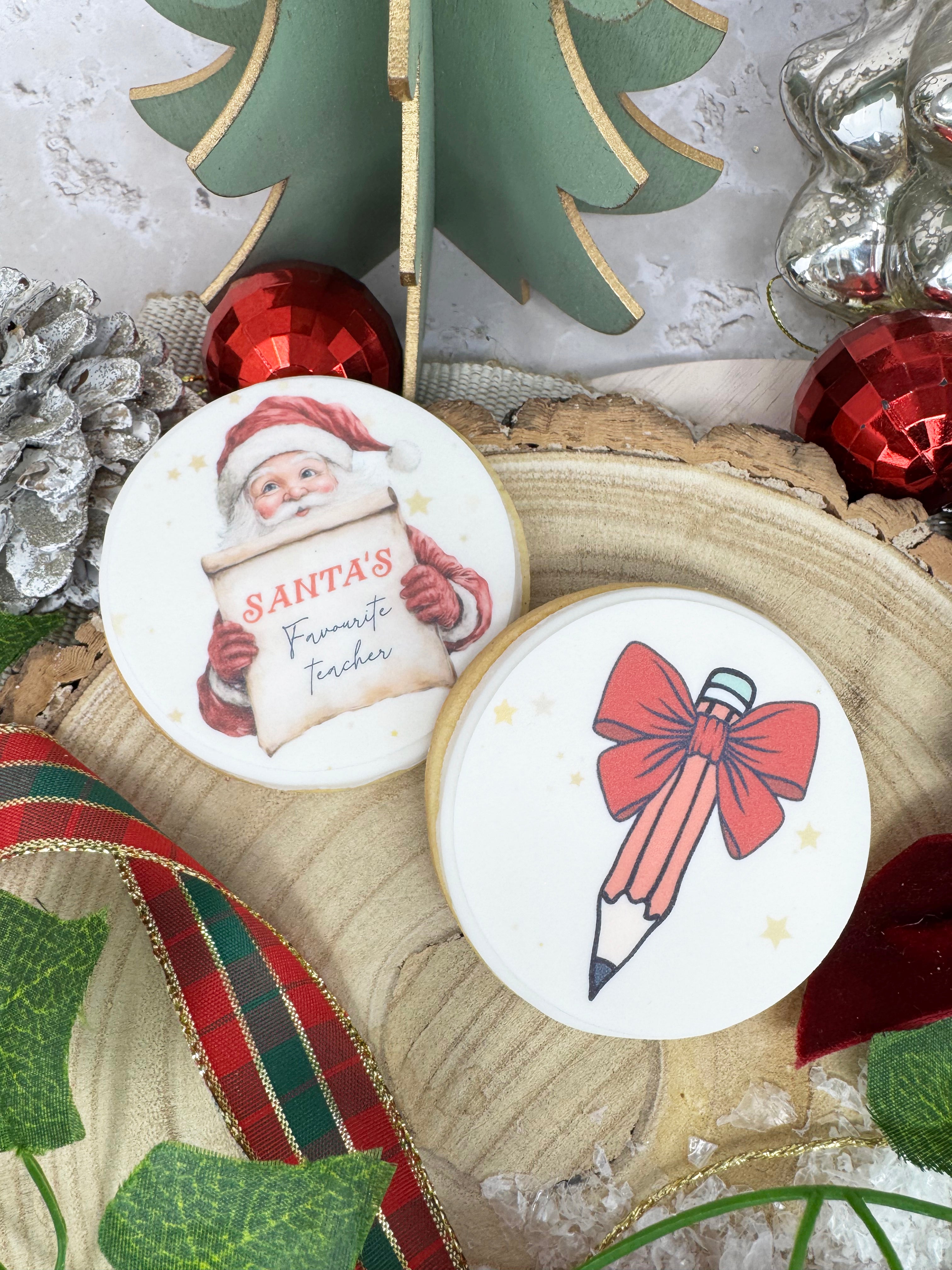 Santa's Favourite Teacher Bow