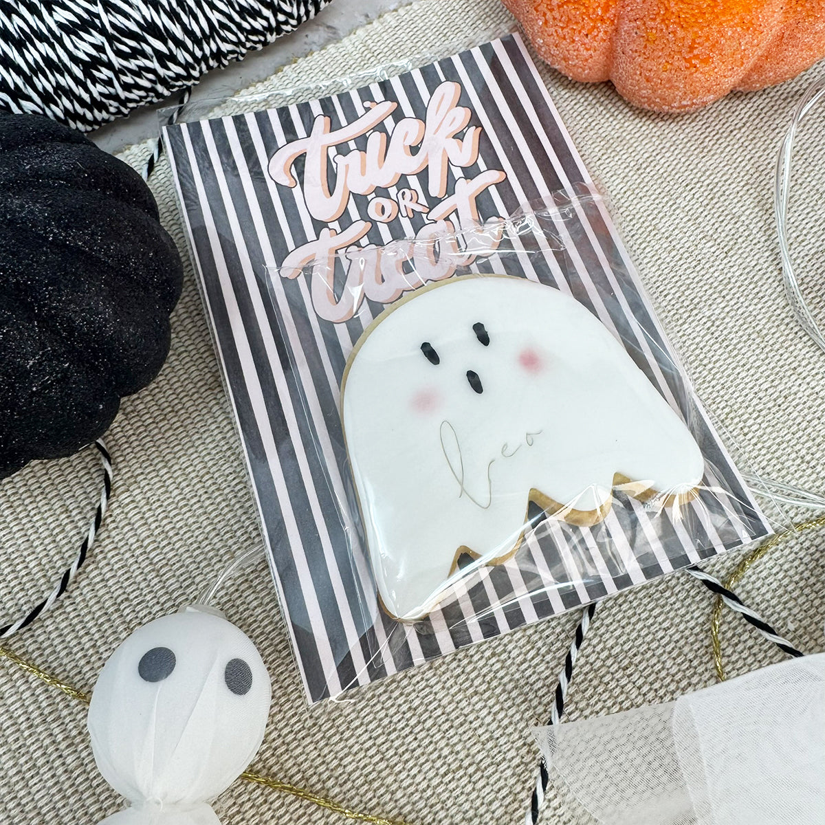 Trick or Treat Ghost Orange