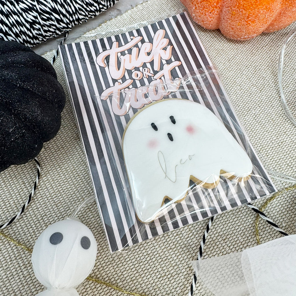 Trick or Treat Ghost Orange