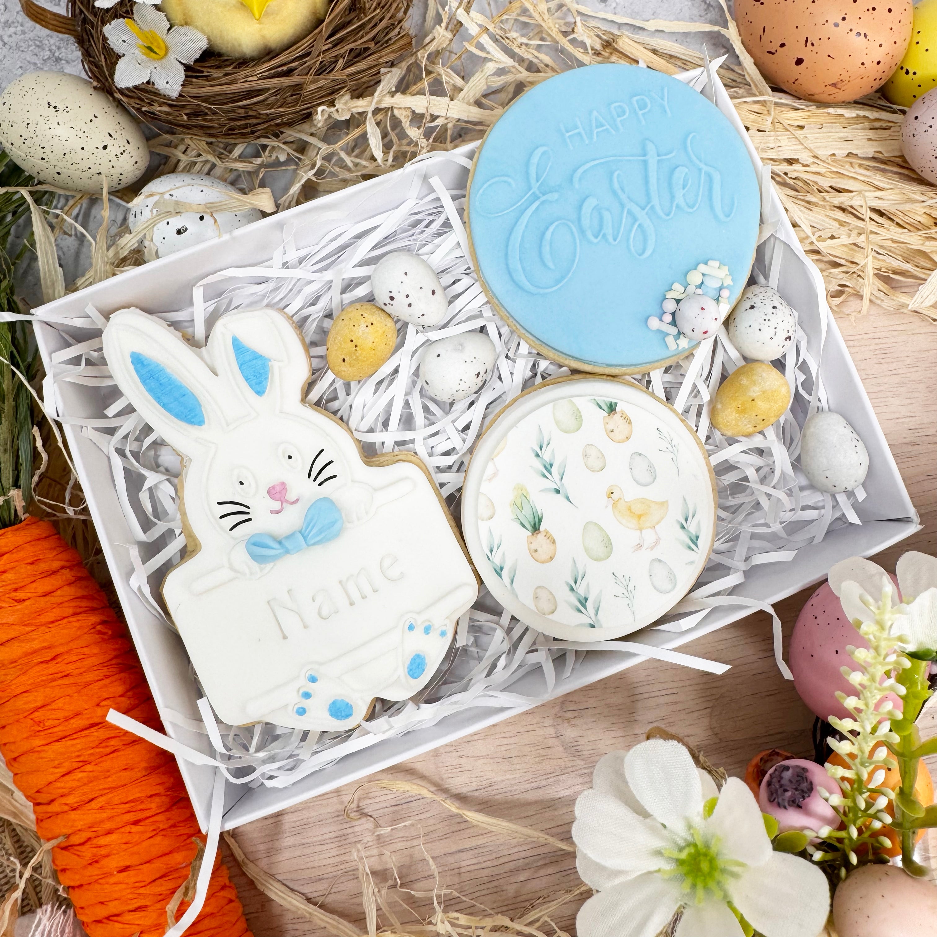 Blue Bunny Gift Box