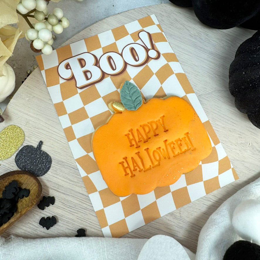 Orange Pumpkin Boo!