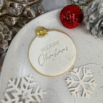 Merry Christmas Bauble