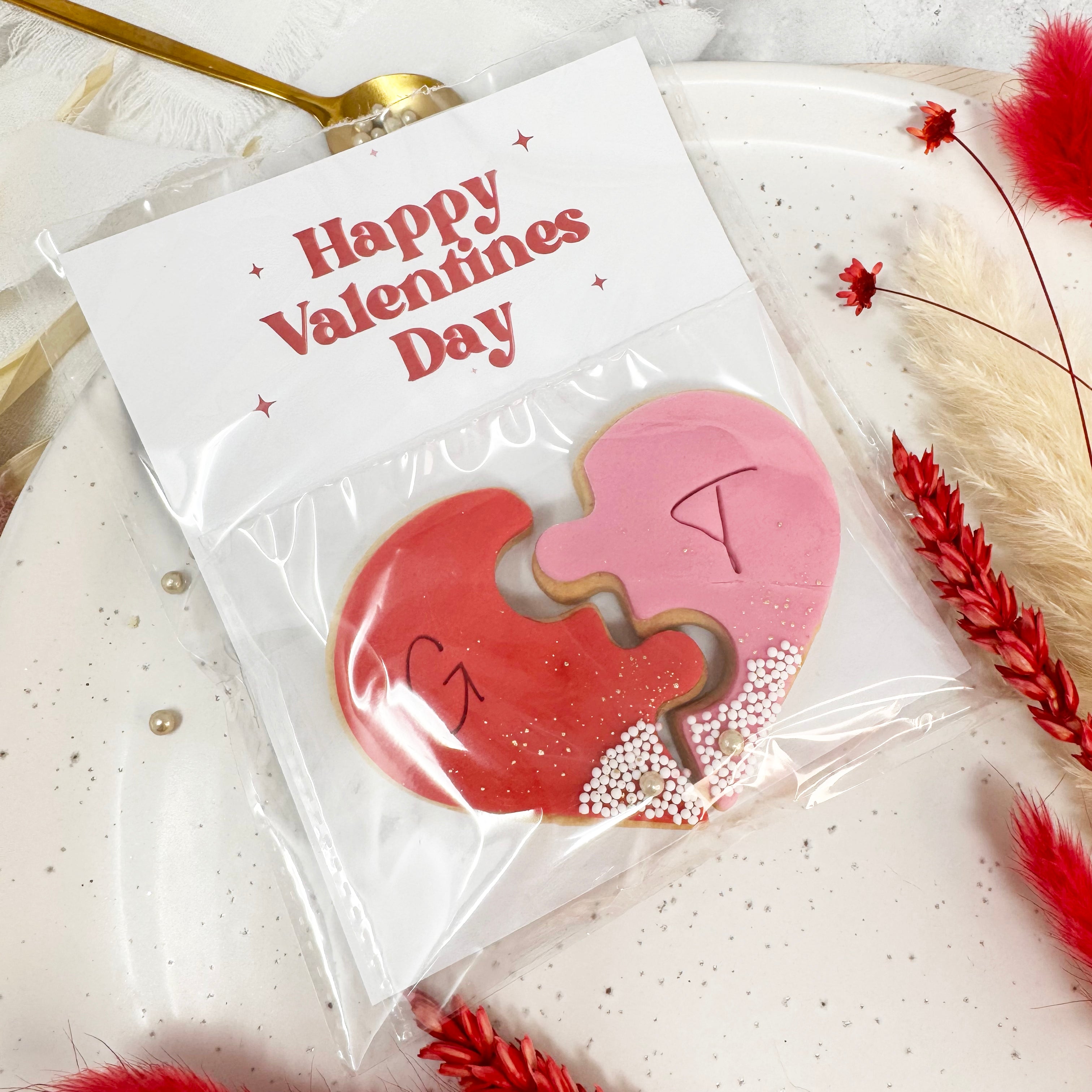 Happy Valentines Initals