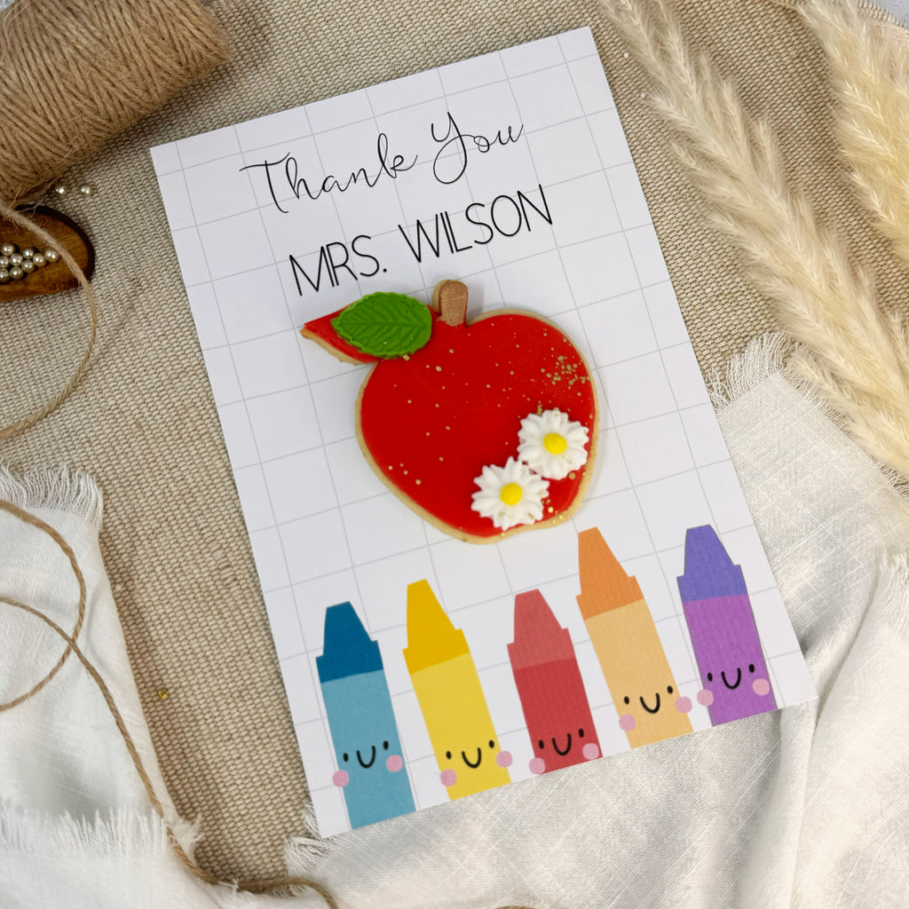 Thank you Personalised Card