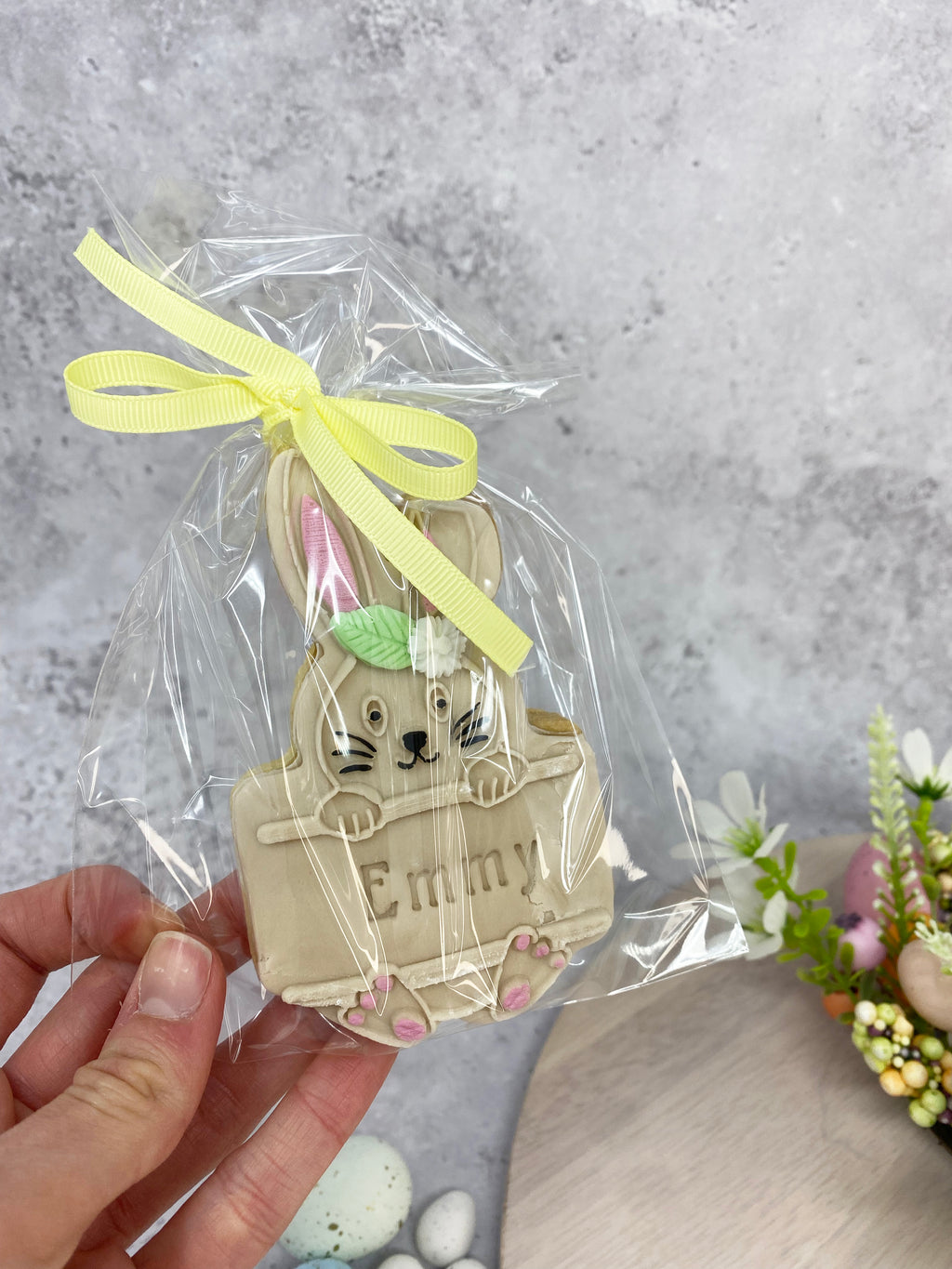 Pink Personalised Rabbit