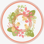 Floral Wreath Chicks