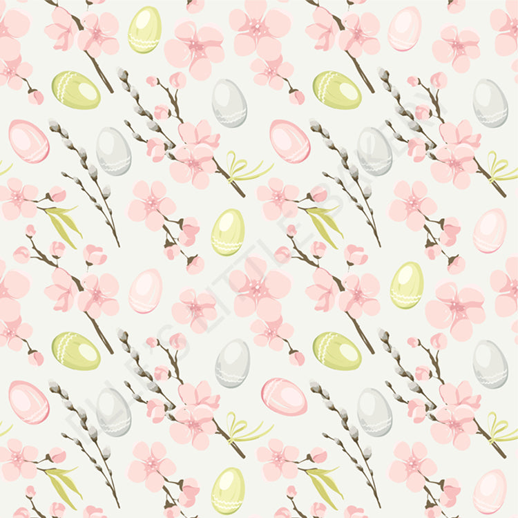 Spring Floral with Eggs