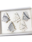 Grey Christmas Trees