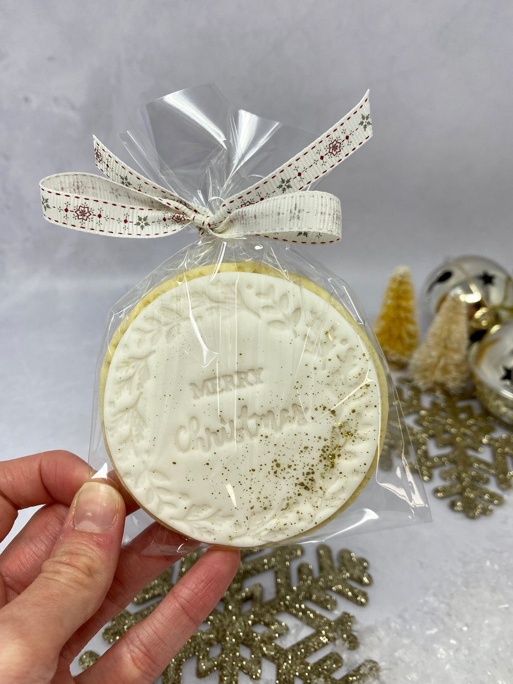 Gold Merry Christmas