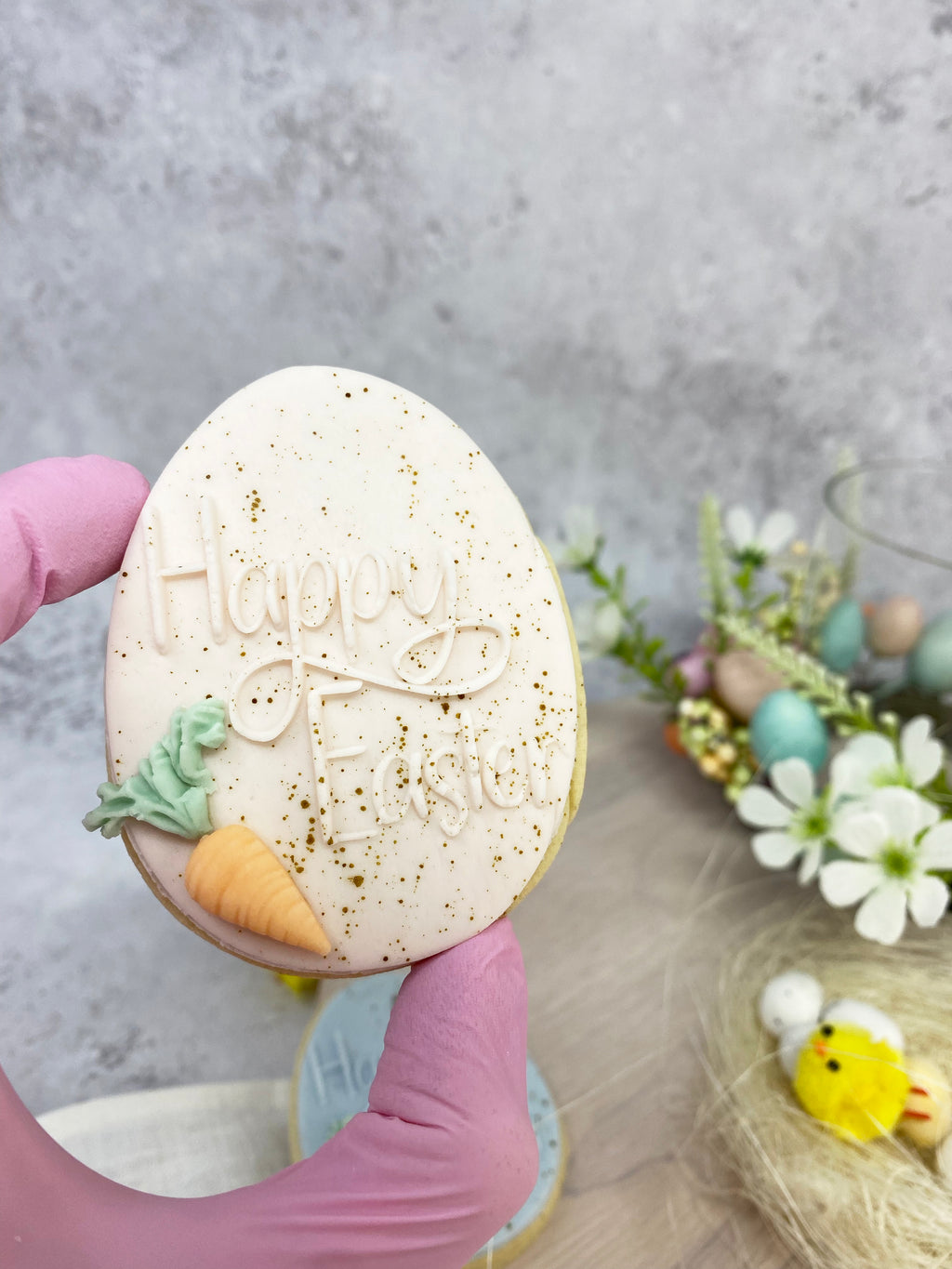 Blush Speckled Egg