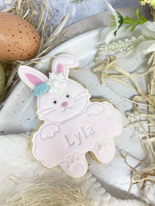 Pink Personalised Rabbit